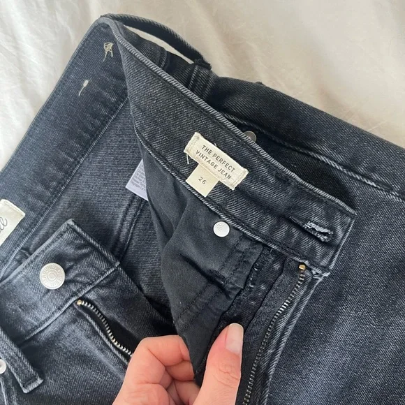Madewell The Perfect Vintage Jeans 26 high waisted - Picture 8 of 13